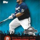 Prince Fielder 2009 Topps Topps Town #TTT35 Milwaukee Brewers Baseball Card Prince Fielder 2009 Topps Topps Town #TTT35 Milwaukee Brewers Baseball Card