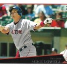 Mike Lowell 2009 Topps #28 Boston Red Sox Baseball Card