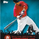 Dustin Pedroia 2009 Topps Topps Town #TTT34 Boston Red Sox Baseball Card