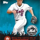 David Wright 2009 Topps Topps Town #TTT32 New York Mets Baseball Card