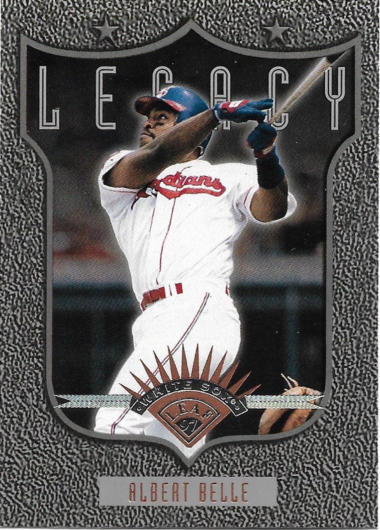 Albert Belle 1997 Leaf #190 Chicago White Sox Baseball Card