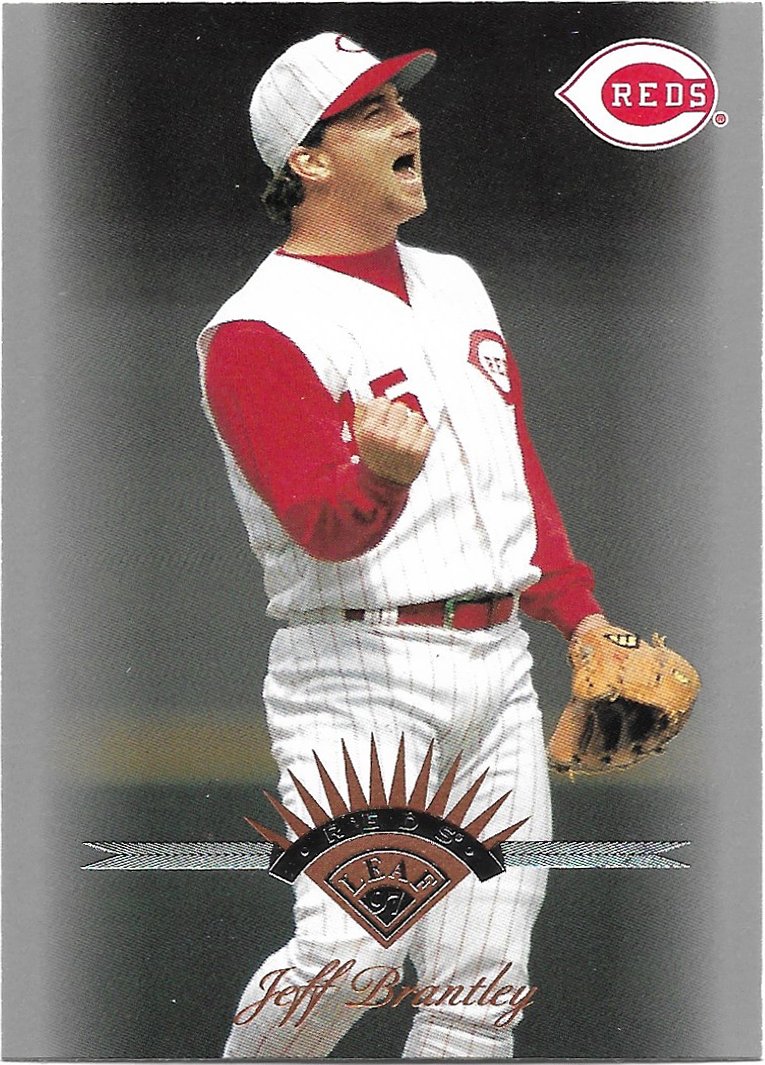 Jeff Brantley 1997 Leaf #79 Cincinnati Reds Baseball Card