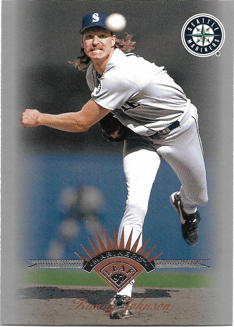 Randy Johnson 1997 Leaf #132 Seattle Mariners Baseball Card