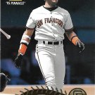 Barry Bonds 1995 Pinnacle #272 San Francisco Giants Baseball Card Barry Bonds 1995 Pinnacle #272 San Francisco Giants Baseball Card