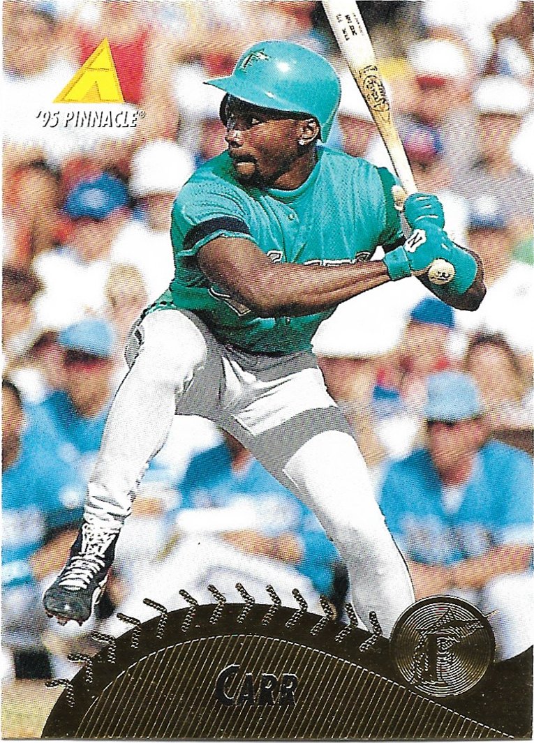 Chuck Carr 1995 Pinnacle #30 Florida Marlins Baseball Card