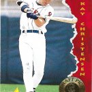 McKay Christensen 1995 Pinnacle #167 California Angels Baseball Card