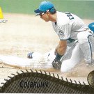 Greg Colbrunn 1995 Pinnacle #206 Florida Marlins Baseball Card