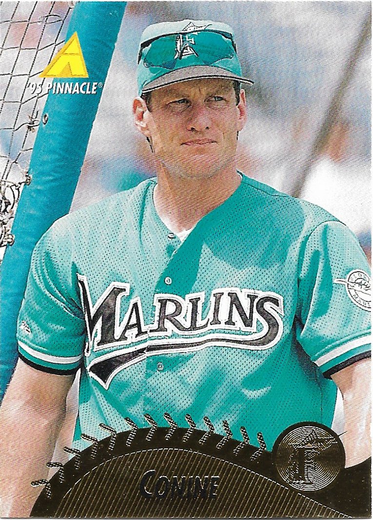 Jeff Conine 1995 Pinnacle #11 Florida Marlins Baseball Card