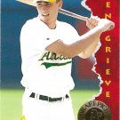 Ben Grieve 1995 Pinnacle #175 Oakland Athletics Baseball Card