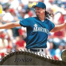 Randy Johnson 1995 Pinnacle #330 Seattle Mariners Baseball Card Randy Johnson 1995 Pinnacle #330 Seattle Mariners Baseball Card