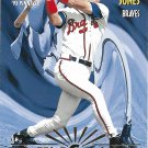 Chipper Jones 1995 Pinnacle #303 Atlanta Braves Baseball Card