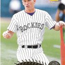 Mike Kingery 1995 Pinnacle #29 Colorado Rockies Baseball Card
