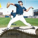 Mark Langston 1995 Pinnacle #225 California Angels Baseball Card