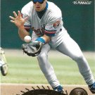 Mike Lansing 1995 Pinnacle #408 Montreal Expos Baseball Card