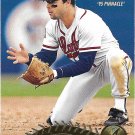 Mark Lemke 1995 Pinnacle #126 Atlanta Braves Baseball Card
