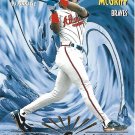 Fred McGriff 1995 Pinnacle #276 Atlanta Braves Baseball Card