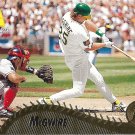 Mark McGwire 1995 Pinnacle #196 Oakland Athletics Baseball Card Mark McGwire 1995 Pinnacle #196 Oakland Athletics Baseball Card
