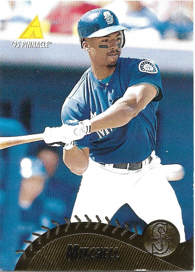 Keith Mitchell 1995 Pinnacle #24 Seattle Mariners Baseball Card