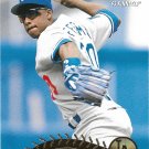 Jose Offerman 1995 Pinnacle #312 Los Angeles Dodgers Baseball Card