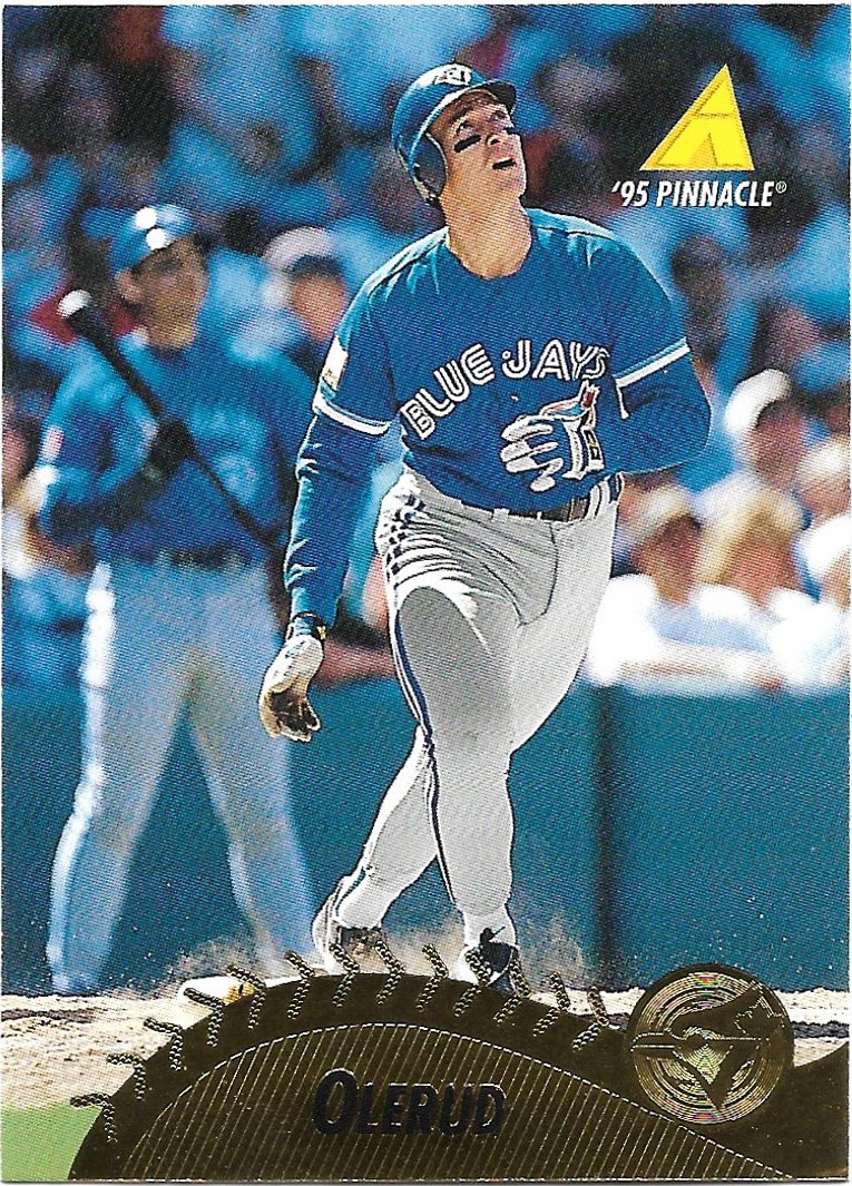 John Olerud 1995 Pinnacle #94 Toronto Blue Jays Baseball Card