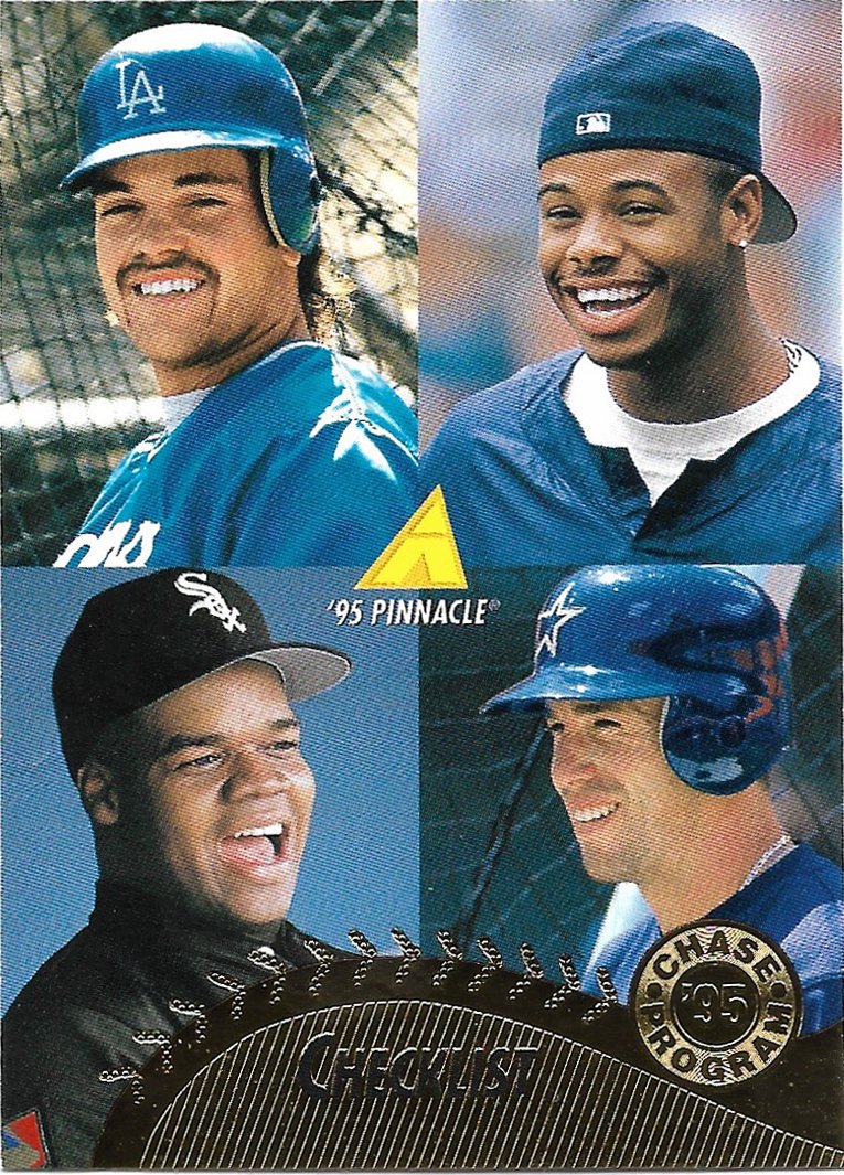 Mike Piazza, Ken Griffey Jr., Jeff Bagwell, Frank Thomas 1995 Pinnacle #450 Baseball  Card