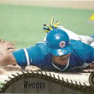 Karl Rhodes 1995 Pinnacle #213 Chicago Cubs Baseball Card