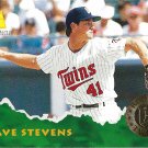 Dave Stevens 1995 Pinnacle #163 Minnesota Twins Baseball Card