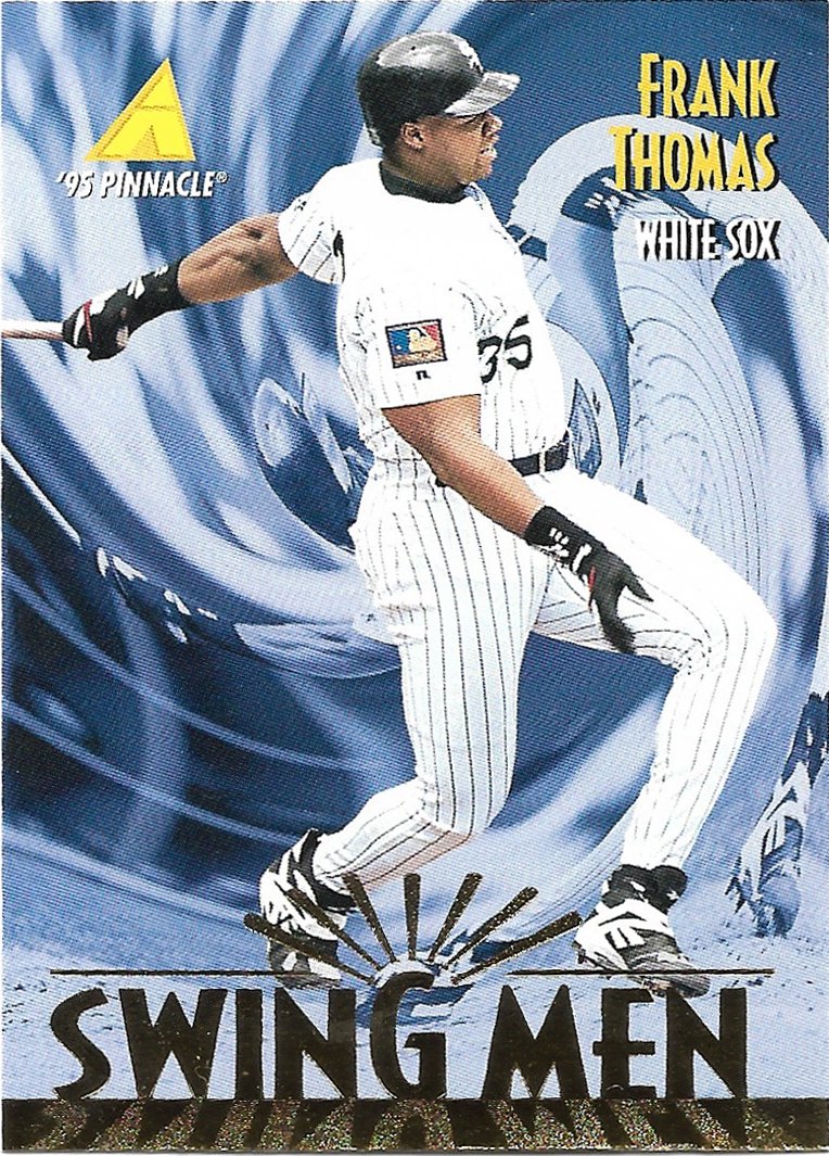 Frank Thomas 1995 Pinnacle #302 Chicago White Sox Baseball Card
