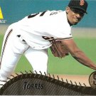 Salomon Torres 1995 Pinnacle #360 San Francisco Giants Baseball Card Salomon Torres 1995 Pinnacle #360 San Francisco Giants Baseball Card