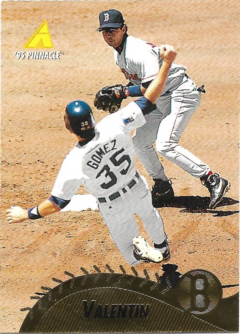 John Valentin 1995 Pinnacle #75 Boston Red Sox Baseball Card