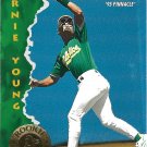 Ernie Young 1995 Pinnacle #159 Oakland Athletics Baseball Card