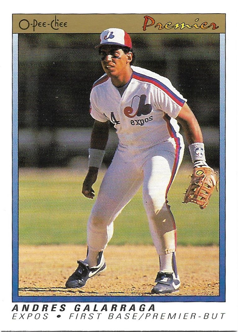 1987 Andres Galarraga Game Worn Montreal Expos Uniform.