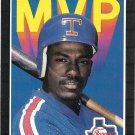 Ruben Sierra 1989 Donruss #BC-26 Texas Rangers Baseball Card
