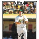 Daric Barton 2008 Topps Rookie #268 Oakland Athletics Baseball Card