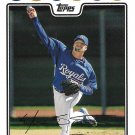 Kyle Davies 2008 Topps #597 Kansas City Royals Baseball Card