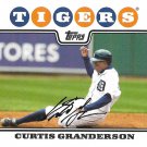 Curtis Granderson 2008 Topps #330 Detroit Tigers Baseball Card