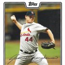Jason Isringhausen 2008 Topps #246 St. Louis Cardinals Baseball Card Jason Isringhausen 2008 Topps #246 St. Louis Cardinals Baseball Card