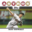 Roy Oswalt 2008 Topps #220 Houston Astros Baseball Card