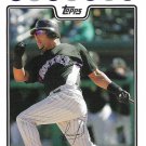 Yorvit Torrealba 2008 Topps #11 Colorado Rockies Baseball Card