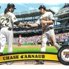 Chase d'Arnaud 2011 Topps Update Rookie #US297 Pittsburgh Pirates Baseball Card