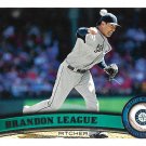 Brandon League 2011 Topps Update #US197 Seattle Mariners Baseball Card