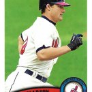 Lou Marson 2011 Topps Update #US41 Cleveland Indians Baseball Card