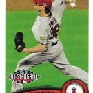 Jered Weaver 2011 Topps Update #US50 Los Angeles Angels Baseball Card