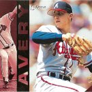Steve Avery 1994 Select #87 Atlanta Braves Baseball Card