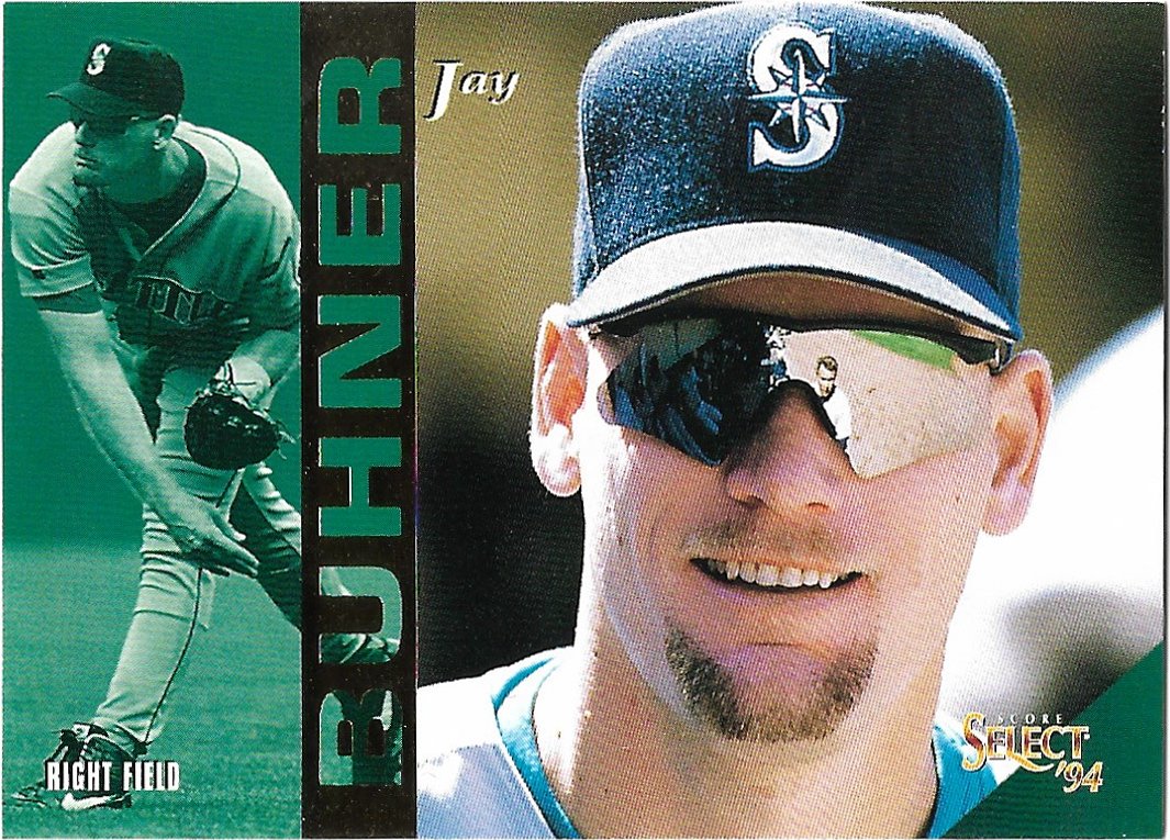 Jay Buhner 1994 Select #79 Seattle Mariners Baseball Card