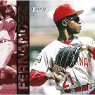 Tony Fernandez 1994 Select #310 Cincinnati Reds Baseball Card