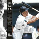 Julio Franco 1994 Select #288 Chicago White Sox Baseball Card