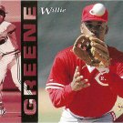 Willie Greene 1994 Select #102 Cincinnati Reds Baseball Card