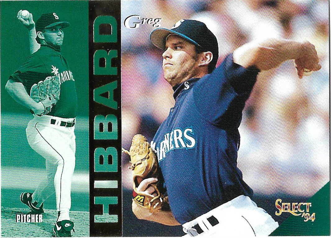 Greg Hibbard 1994 Select #294 Seattle Mariners Baseball Card