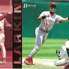 Barry Larkin 1994 Select #7 Cincinnati Reds Baseball Card